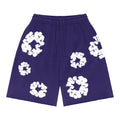 Denim Tears The Cotton Wreath Sweat Shorts Purple