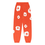 Denim Tears The Cotton Wreath Sweatpants Orange - Supra Sneakers - Image 1