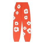 Denim Tears The Cotton Wreath Sweatpants Orange - Supra Sneakers - Image 2