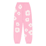 Denim Tears The Cotton Wreath Sweatpants Pink - Supra Sneakers - Image 2