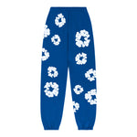 Denim Tears The Cotton Wreath Sweatpants Royal Blue - Supra Sneakers - Image 2