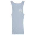 Chrome Hearts Hufeisen-Ripp-Tanktop Babyblau