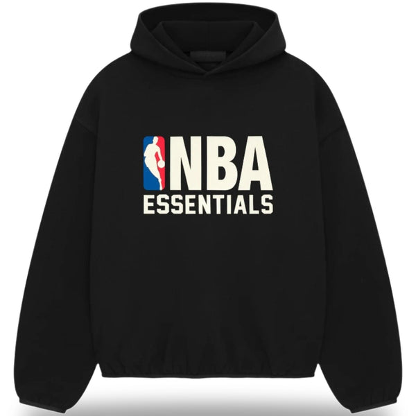 Fear of God Essentials NBA Hoodie Black