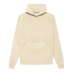 Fear of God Essentials Women's Velour Hoodie Egg Shell (W) - Supra Sneakers - Image 1