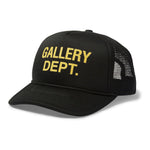 Gallery Dept. Logo Trucker Hat Black - Supra Sneakers - Image 1