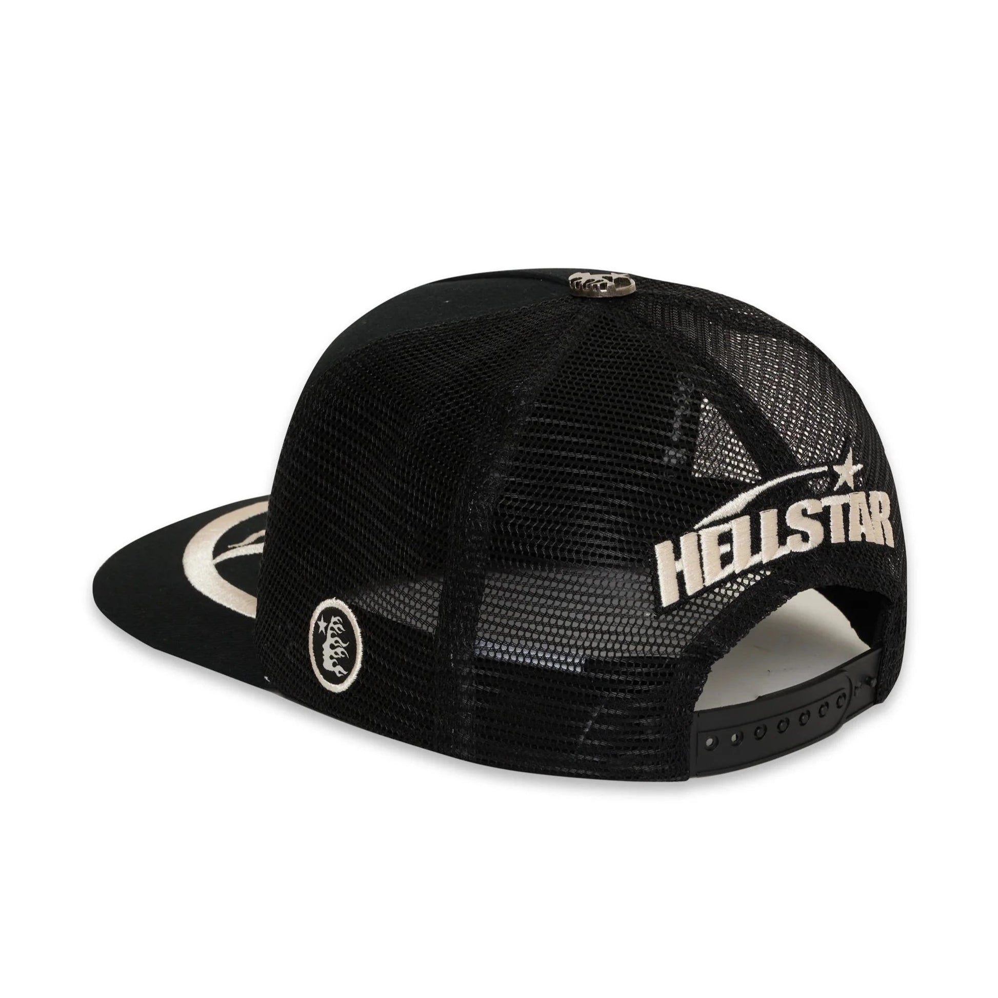 Hellstar Big Logo Trucker Snapback Hat - Supra Sneakers