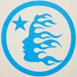 Hellstar Studios Classic T-Shirt Beige & Light Blue - Image 3