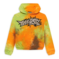 Hellstar Halloween Hoodie Orange au motif de vomi