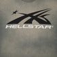 Hellstar Sports Logo T-Shirt Grey - Supra Sneakers