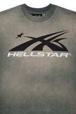 Hellstar Sports Logo T-Shirt Grey - Supra Sneakers - Image 3