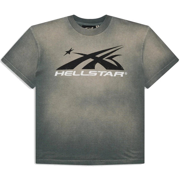 Hellstar Sports Logo T-Shirt Grey - Supra Sneakers