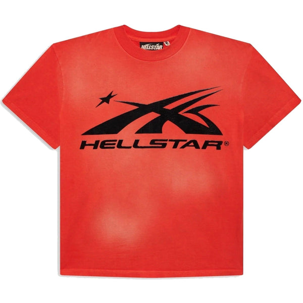 Hellstar Sports Logo T-Shirt Red - Supra Sneakers