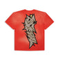 Hellstar Sports Red Crack Print T-Shirt - Supra Sneakers