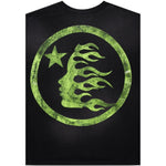 Hellstar Studios Classic Cracked T-Shirt Black & Green - Image 3