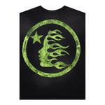 Hellstar Studios Classic Cracked T-Shirt Black & Green - Image 3