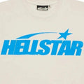 Hellstar Studios Classic Gel T-Shirt Beige & Light Blue