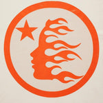 Hellstar Studios Classic Gel T-Shirt Beige & Orange - Image 3