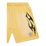 Hellstar Studios Flame Shorts Yellow - Image 3