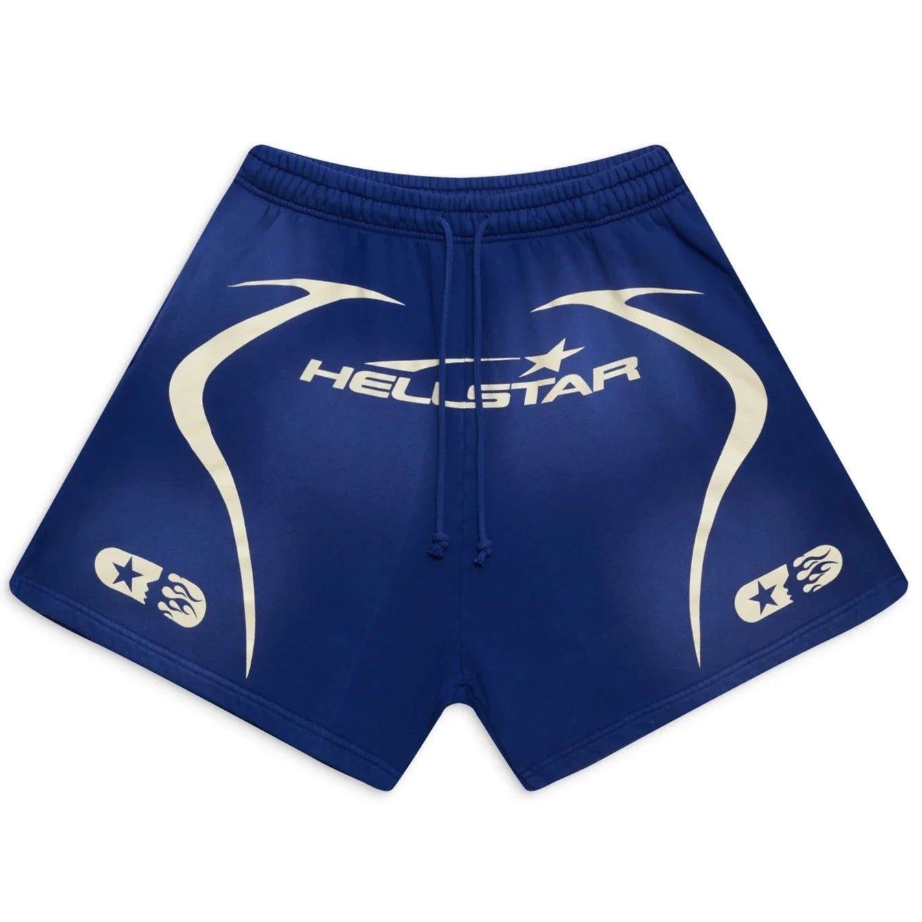 Hellstar Studios Warm Up Shorts Blue - Supra Sneakers