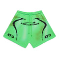 Hellstar Studios Warm Up Shorts Neon Green