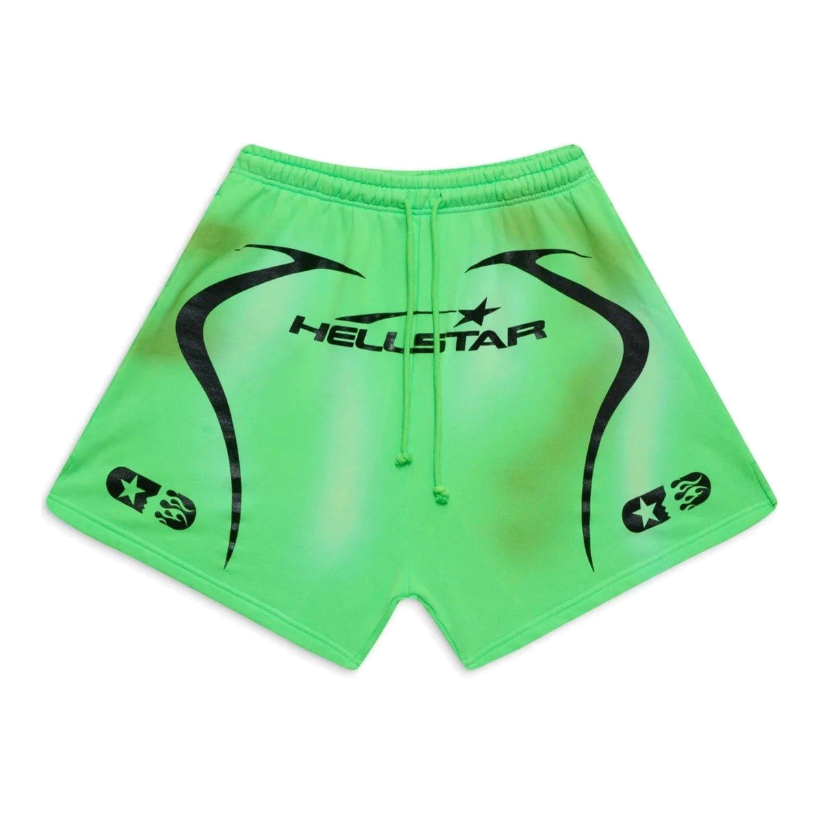 Hellstar Studios Warm Up Shorts Neon Green - Supra Sneakers