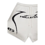 Hellstar Studios Warm Up Shorts White - Image 3
