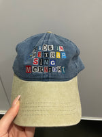 Travis Scott Birds in the Trap Washed Denim Hat Blue / Green, Hat - Supra Sneakers - Image 4