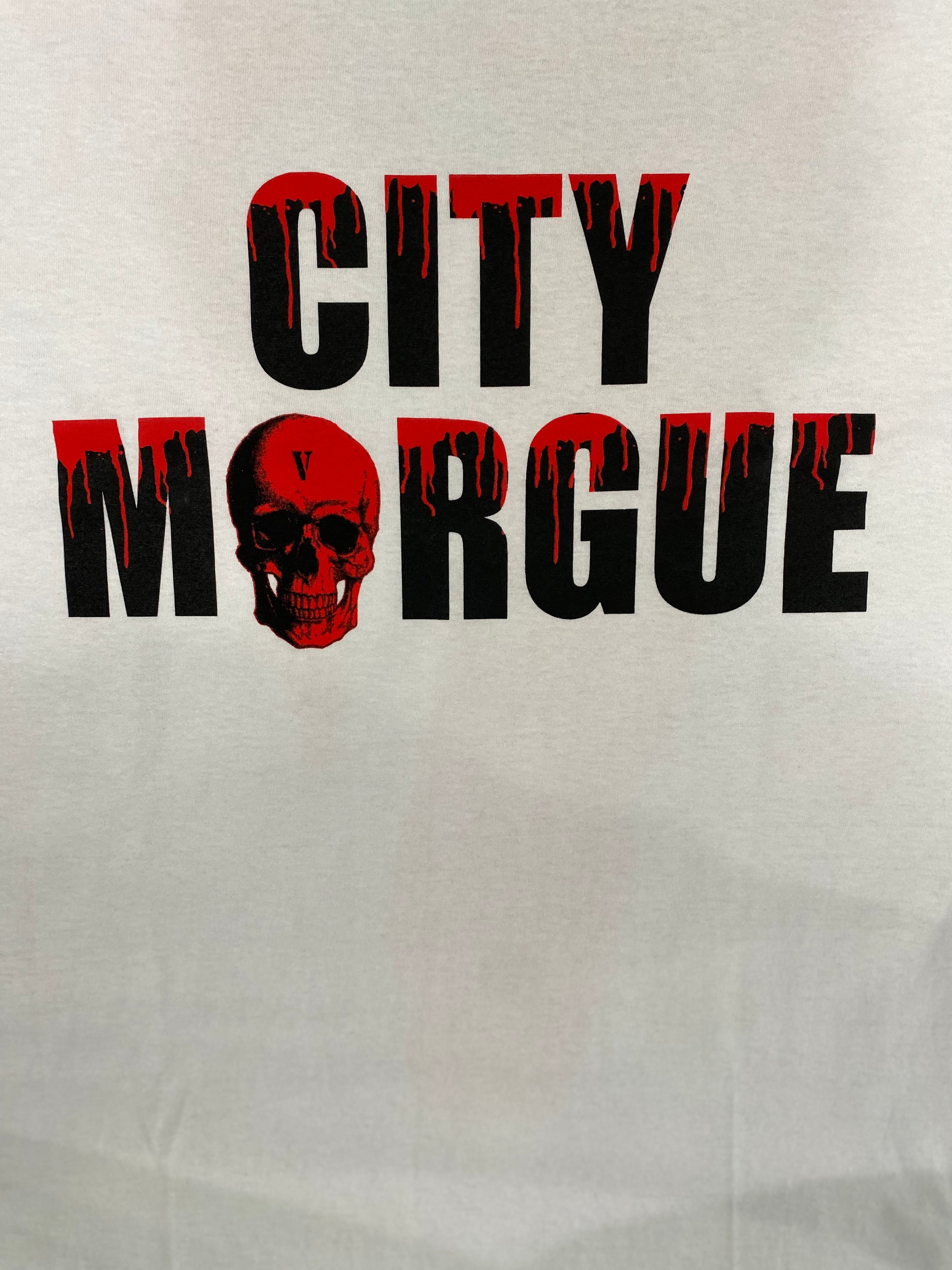 Vlone x City Morgue Drip Tee White, T-Shirt - Supra Sneakers