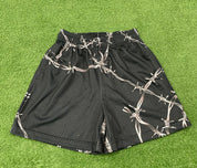 Bravest Studios Steel Spiral Wire Shorts Black, Shorts - Supra Sneakers