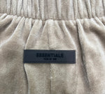 Fear of God Essentials Women's Velour Beach Short Oak, Shorts - Supra Sneakers - Image 4