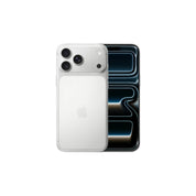 Smartphone with Apple logo on a white background