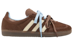 Adidas Samba OG Dark Brown Cream Blue Pony Hair (Women's) - Image 2