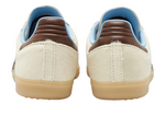Adidas Samba OG Cream Dark Brown Blue Pony Hair (Women's) - Image 4