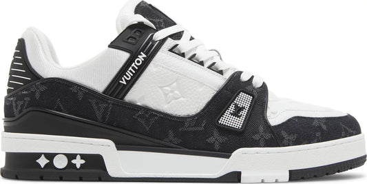 Louis Vuitton LV Trainer Monogram Denim White Black - Supra Sneakers