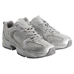 Pair of gray sneakers on a white background - Image 2