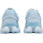 Light blue sneakers with white soles on a white background - Image 7