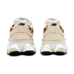 New Balance 9060 Tan Leopard Print White (Women's) - Image 4