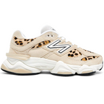New Balance 9060 Tan Leopard Print White (Women's) - Image 1