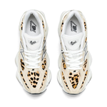 New Balance 9060 Tan Leopard Print White (Women's) - Image 3