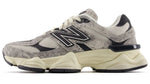 Gray and beige sneaker with New Balance logo on a white background - Image 3