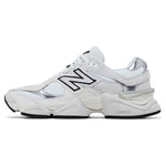 New Balance 9060 White Black Metallic Silver - Image 3