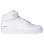 Nike Air Force 1 Mid Supreme White - Image 6
