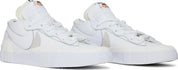 Nike Blazer Low Sacai White Patent Leather - Supra Sneakers