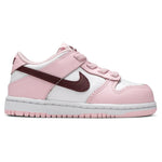 Nike Dunk Low Pink Foam Red White (Toddler) - Image 1