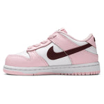 Nike Dunk Low Pink Foam Red White (Toddler) - Image 3