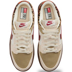 Nike Dunk Low Retro Khaki Team Red Pearl White Leopard (Women's) sneakers — style IM6687-262 — photo 4 of 5 - Image 4