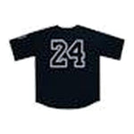 Nike Kobe Bryant Baseball Jersey Black - Image 4