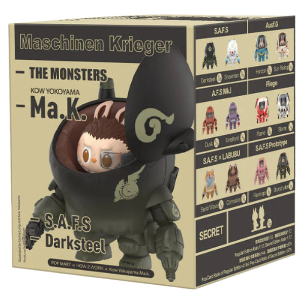 Pop Mart Labubu The Monsters x Kow Yokoyama MA.K.Series Figure Single Blind Box