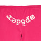 Sp5der Legacy Web Sweatpants Pink & White - Supra Sneakers