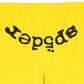 Sp5der Legacy Web Sweatpants Yellow - Supra Sneakers